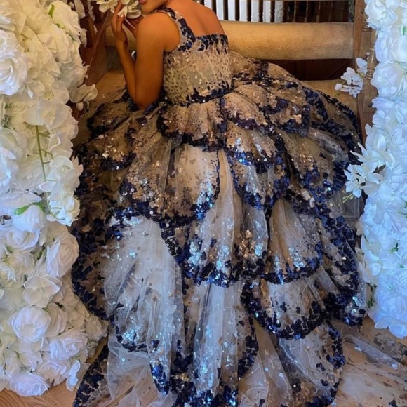 Tarik Ediz Vintage Dress - Picture 2 of 5